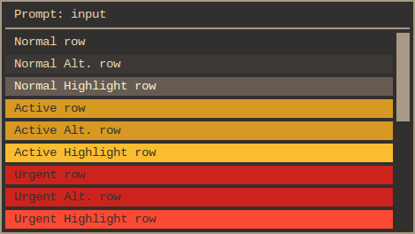 gruvbox dark theme (soft contrast) screenshot